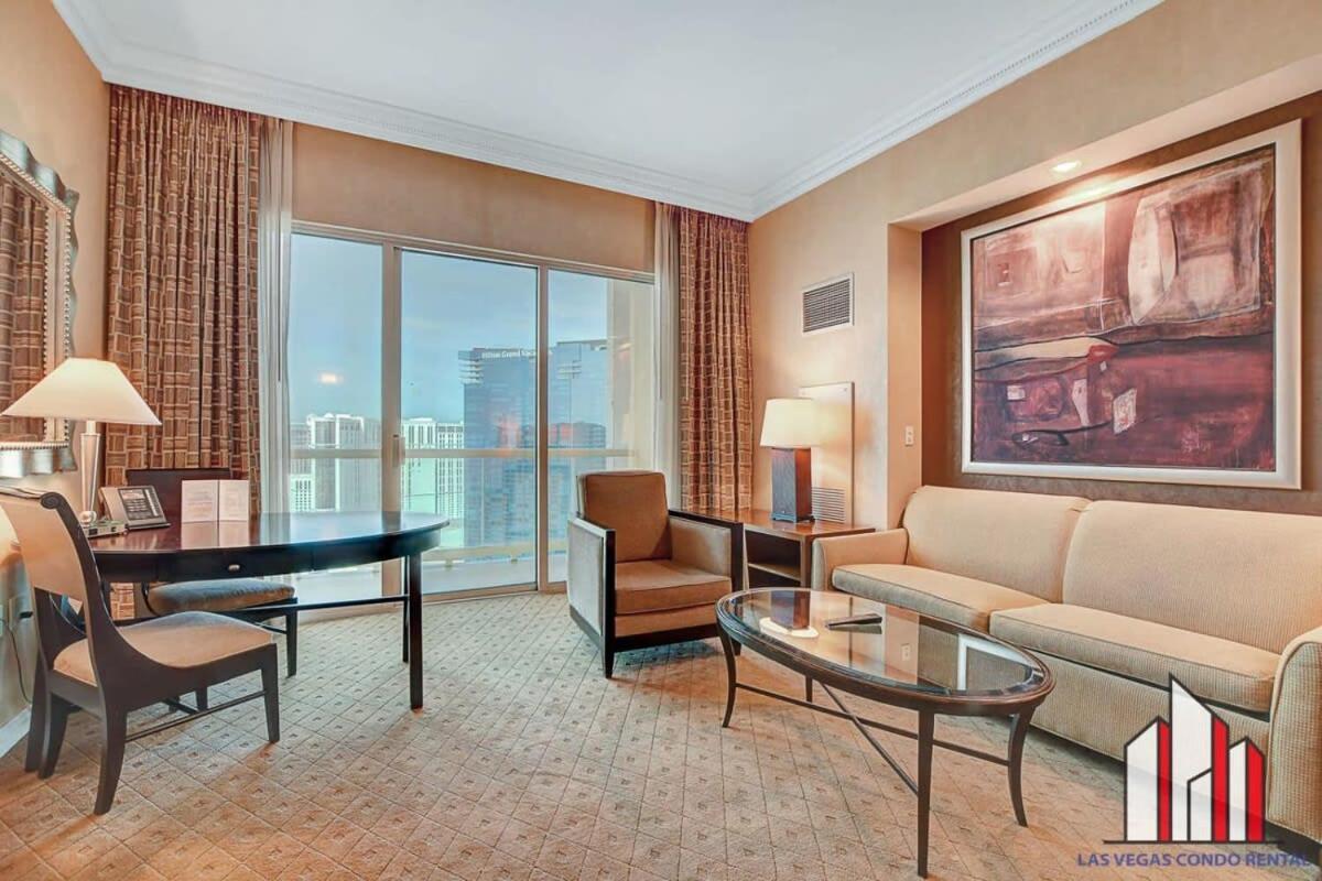 Mgm Signature-32-607 F1 Track & Strip View Balcony 拉斯维加斯 外观 照片