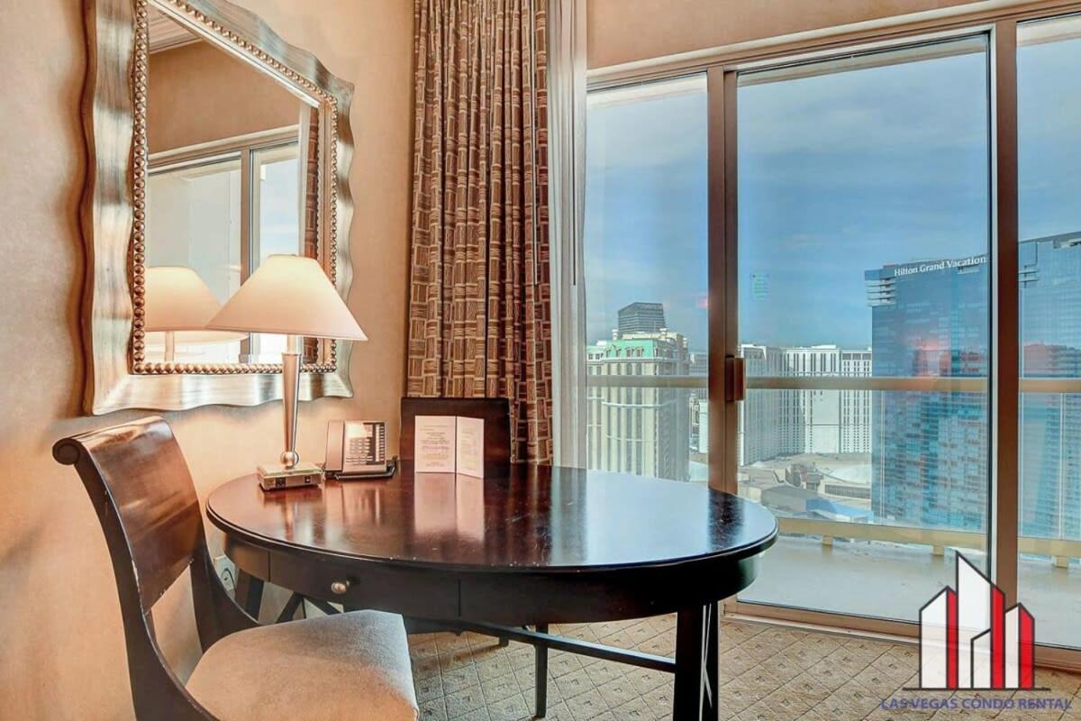 Mgm Signature-32-607 F1 Track & Strip View Balcony 拉斯维加斯 外观 照片