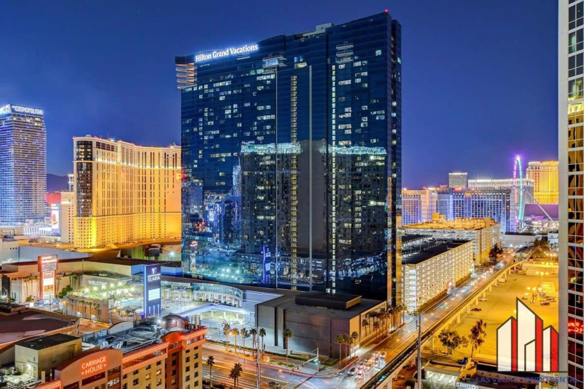 Mgm Signature-32-607 F1 Track & Strip View Balcony 拉斯维加斯 外观 照片