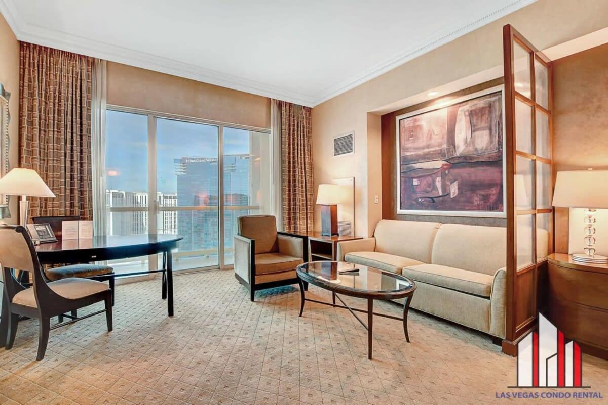 Mgm Signature-32-607 F1 Track & Strip View Balcony 拉斯维加斯 外观 照片