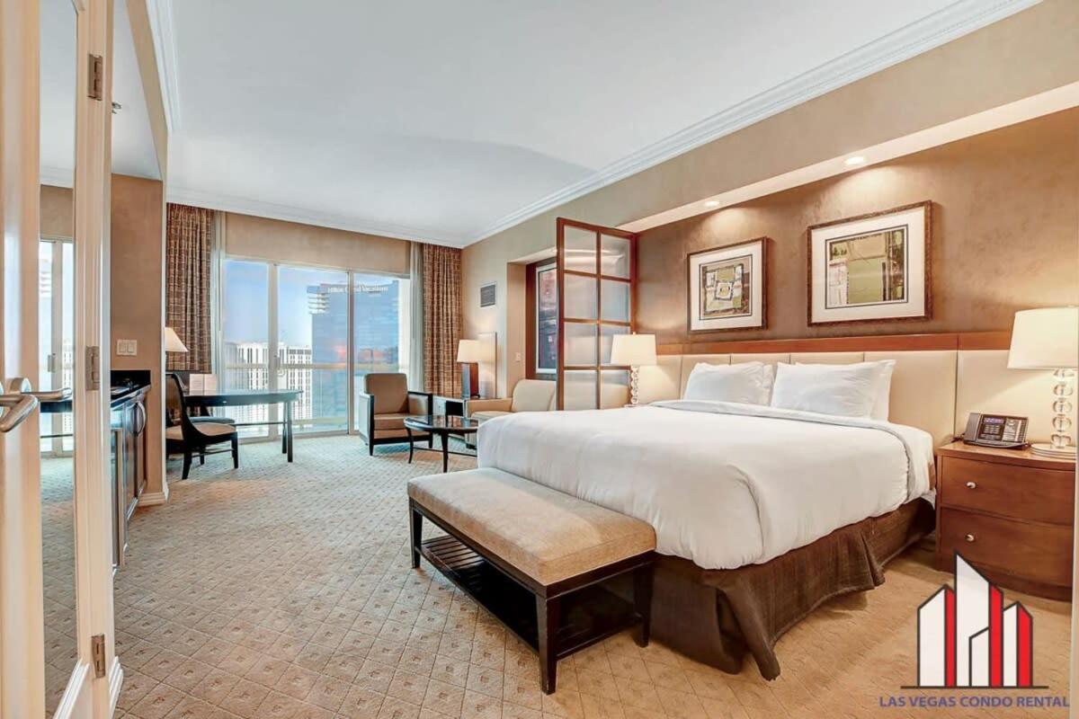 Mgm Signature-32-607 F1 Track & Strip View Balcony 拉斯维加斯 外观 照片