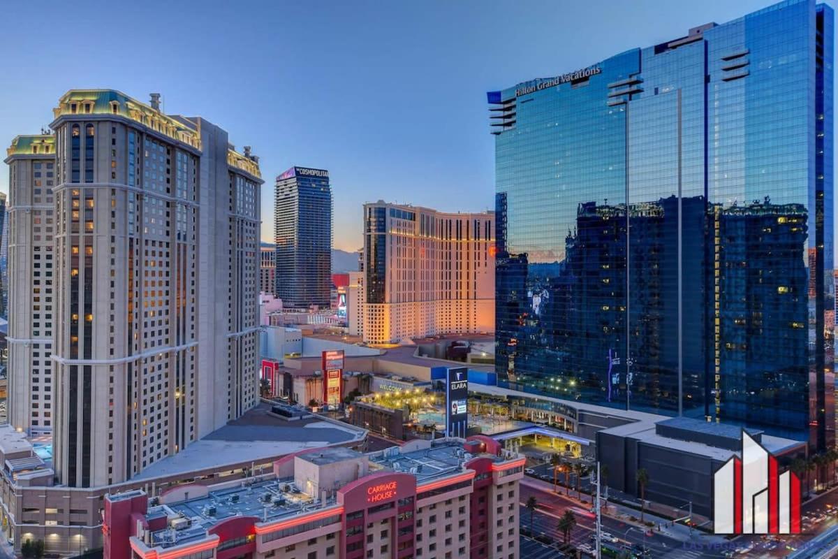 Mgm Signature-32-607 F1 Track & Strip View Balcony 拉斯维加斯 外观 照片